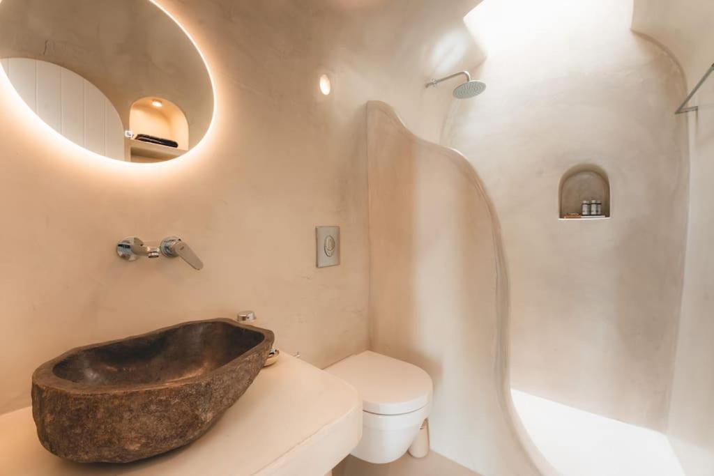 Willa Akri Santorini With Heated Jacuzzi Emporio  Zewnętrze zdjęcie